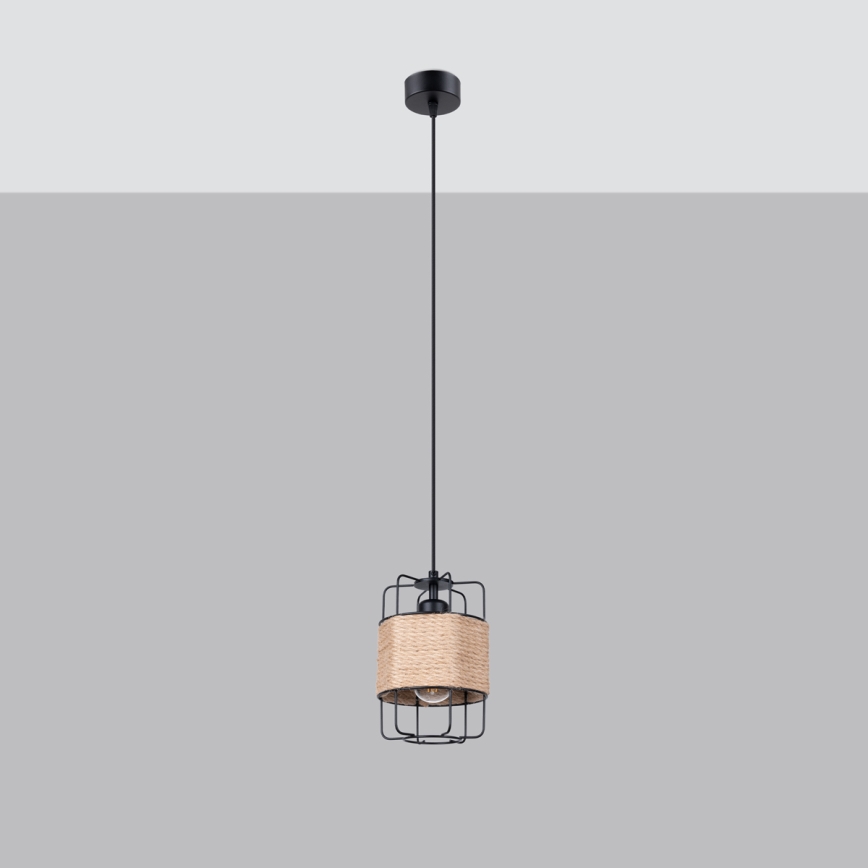 Pakabinamas sietynas GIZUR 1xE27/15W/230V