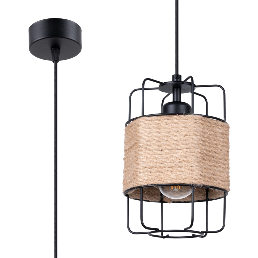 Pakabinamas sietynas GIZUR 1xE27/15W/230V