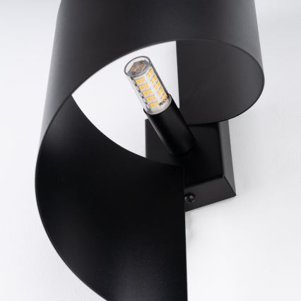 Sieninis šviestuvas TALASSA 1xG9/8W/230V juoda