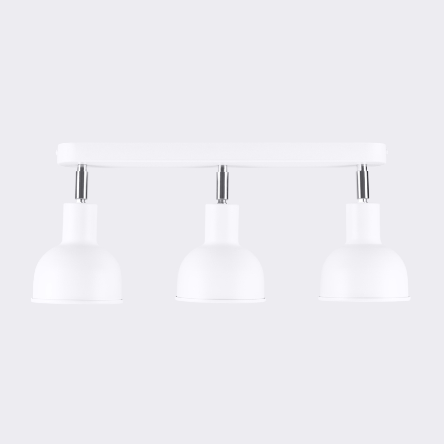 Akcentinis apšvietimas ELBA 3xE27/15W/230V balta