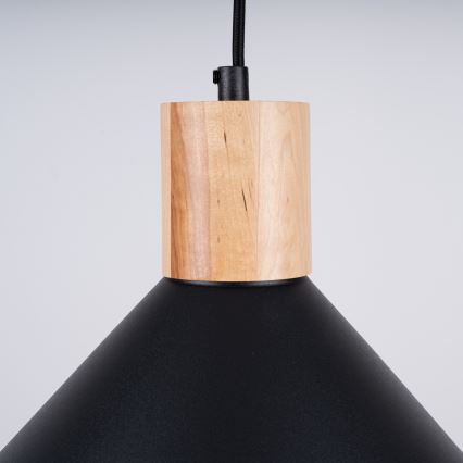 Pakabinamas sietynas JAGA 1xE27/15W/230V diametras 30 cm juoda