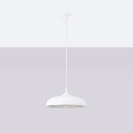 Pakabinamas sietynas GINA 1xE27/15W/230V diametras 38 cm balta