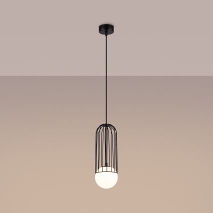 Pakabinamas sietynas BRINA 1xG9/8W/230V juoda