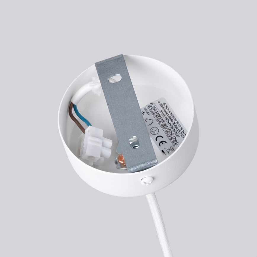 Pakabinamas sietynas ARCHE 1xG9/8W/230V balta