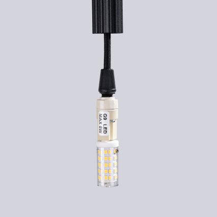 Pakabinamas sietynas ARCHE 1xG9/8W/230V juoda