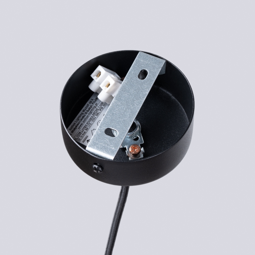 Pakabinamas sietynas ARCHE 1xG9/8W/230V juoda