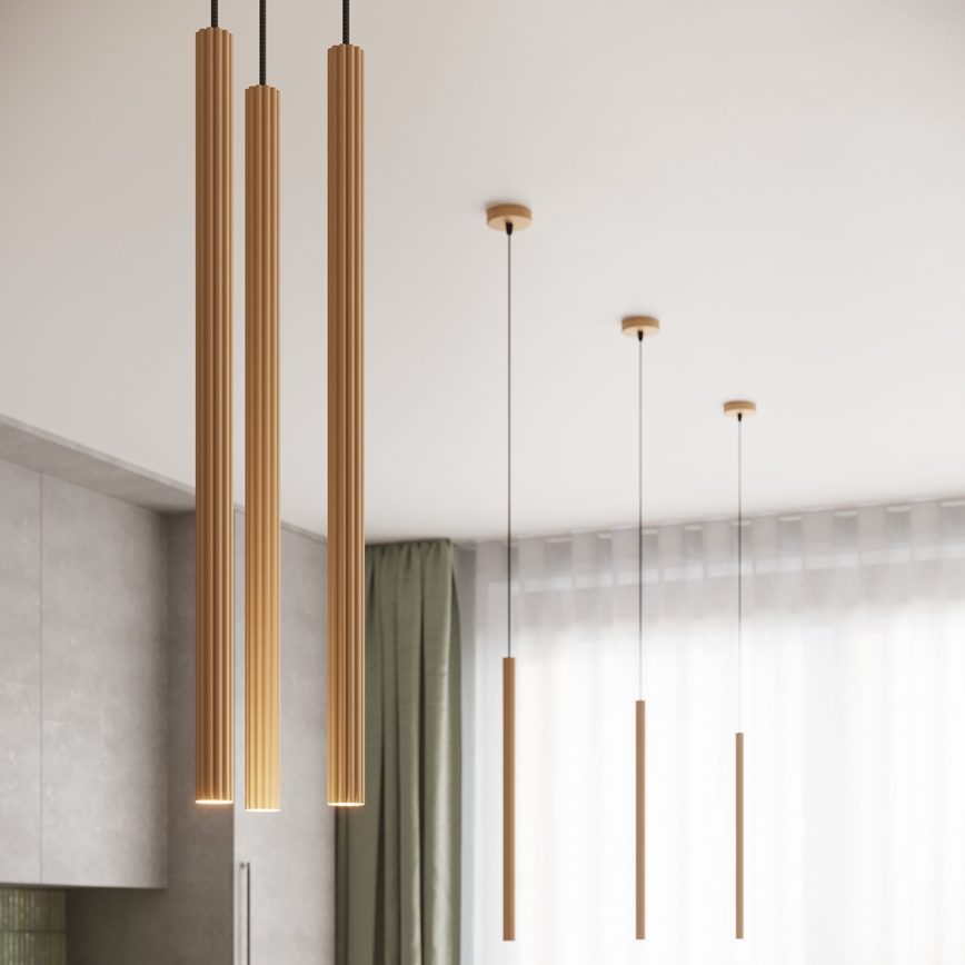 Pakabinamas sietynas ARCHE 1xG9/8W/230V auksas