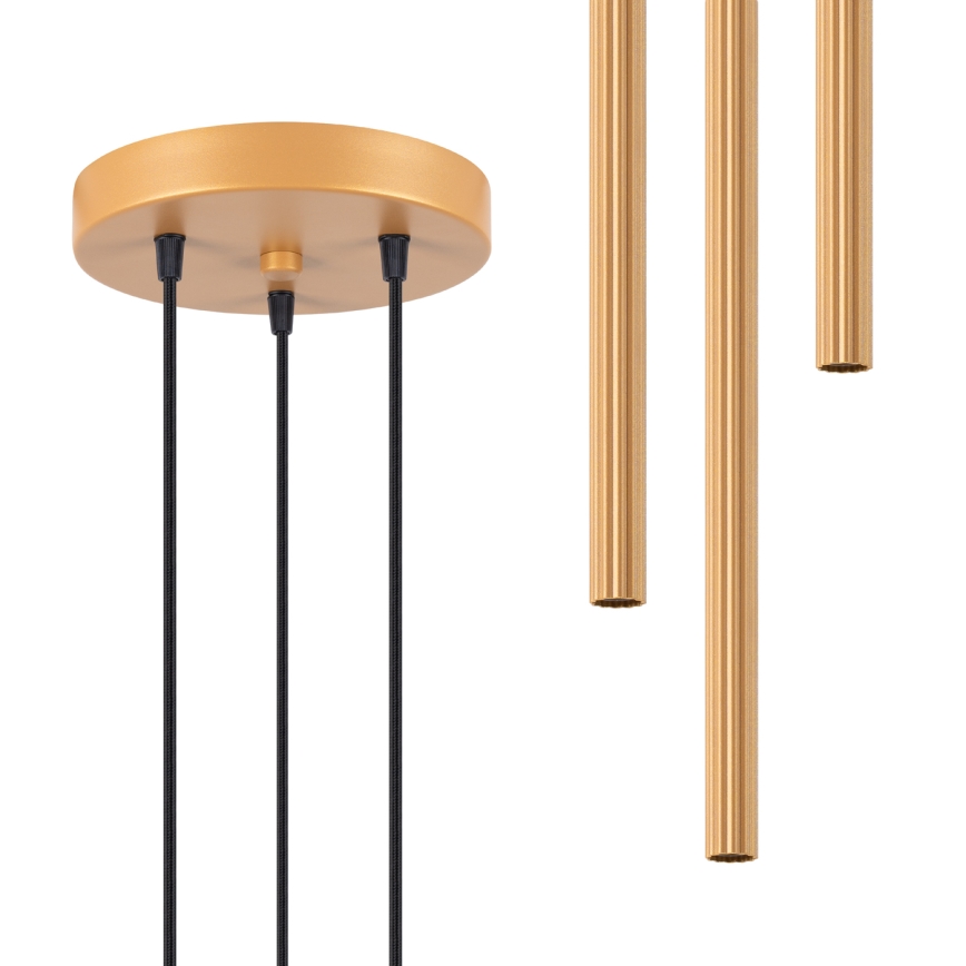 Pakabinamas sietynas ARCHE 3xG9/8W/230V auksas