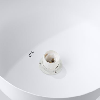 Pakabinamas sietynas MARION 1xE27/15W/230V diametras 29,5 cm balta