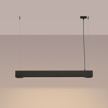 LED Pakabinamas sietynas SPARK 1xG13/8,5W/230V juoda