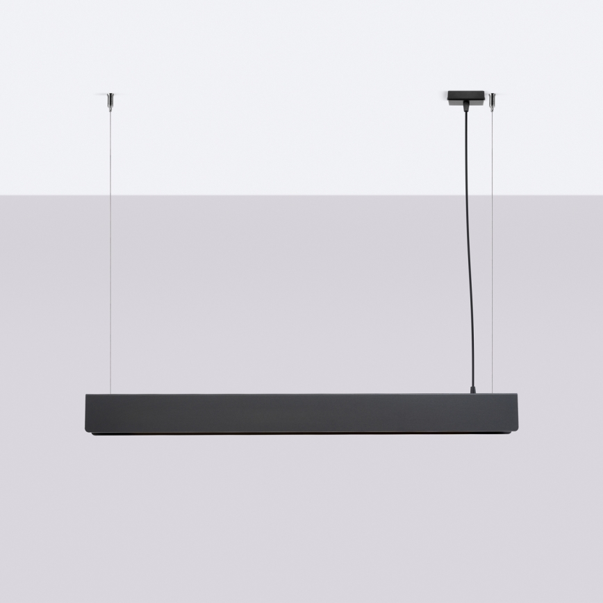 LED Pakabinamas sietynas SPARK 1xG13/8,5W/230V juoda