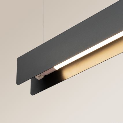LED Pakabinamas sietynas SPARK 1xG13/8,5W/230V juoda