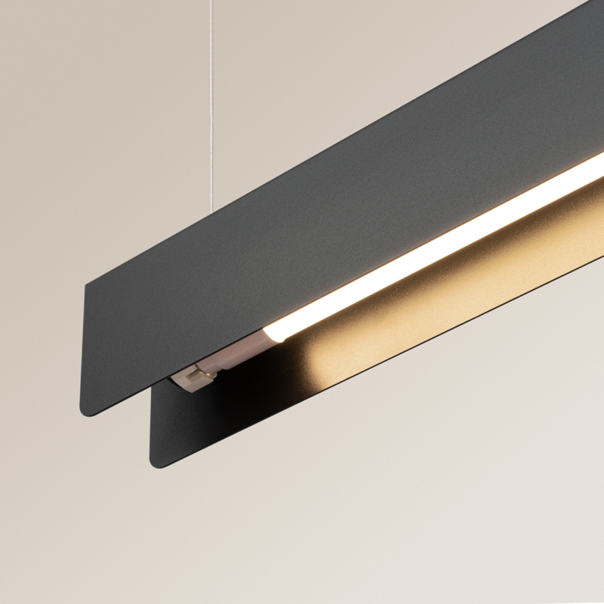 LED Pakabinamas sietynas SPARK 1xG13/8,5W/230V juoda