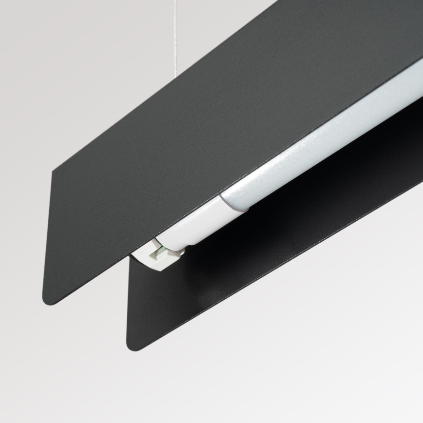 LED Pakabinamas sietynas SPARK 1xG13/8,5W/230V juoda