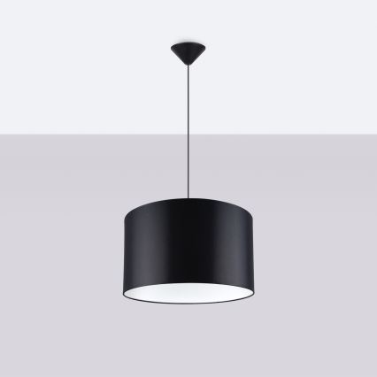Pakabinamas sietynas NOVA 1xE27/15W/230V diametras 40 cm juoda