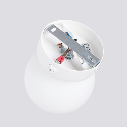 Sieninis šviestuvas YOLI 1xG9/8W/230V balta