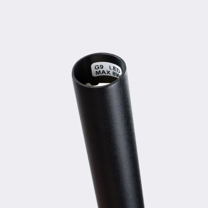 Pakabinamas sietynas BLISS 1xG9/8W/230V juoda