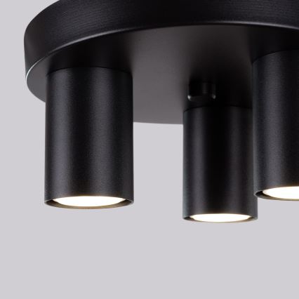 Akcentinis apšvietimas LAGOS 3xGU10/10W/230V juoda