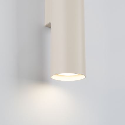 Sieninis šviestuvas LAGOS 2xGU10/10W/230V kreminė