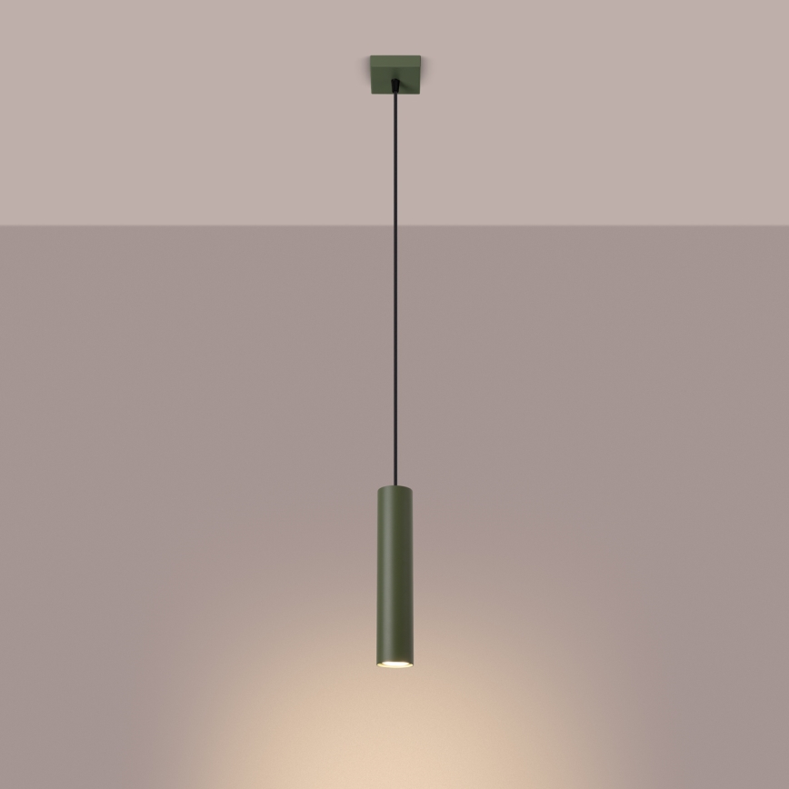 Pakabinamas sietynas LAGOS 1xGU10/10W/230V žalia