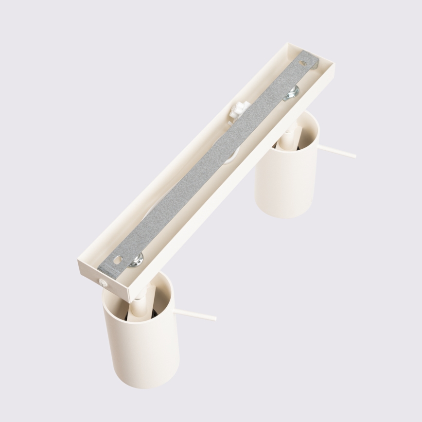 Akcentinis apšvietimas RING 2xGU10/10W/230V kreminė