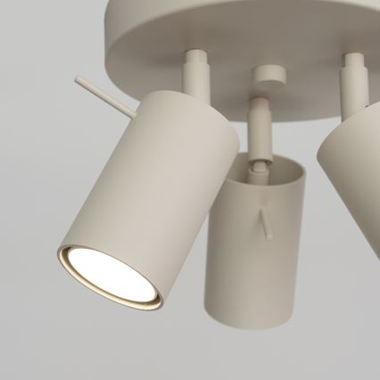 Akcentinis apšvietimas RING 3xGU10/10W/230V kreminė