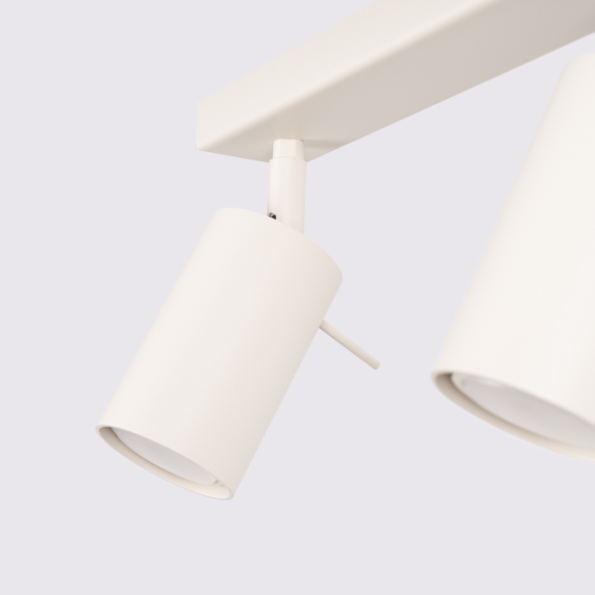 Akcentinis apšvietimas RING 4xGU10/10W/230V kreminė