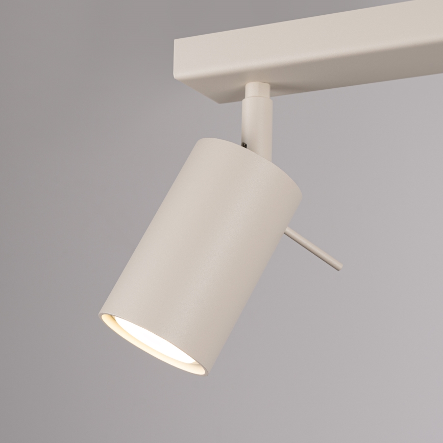 Akcentinis apšvietimas RING 6xGU10/10W/230V kreminė