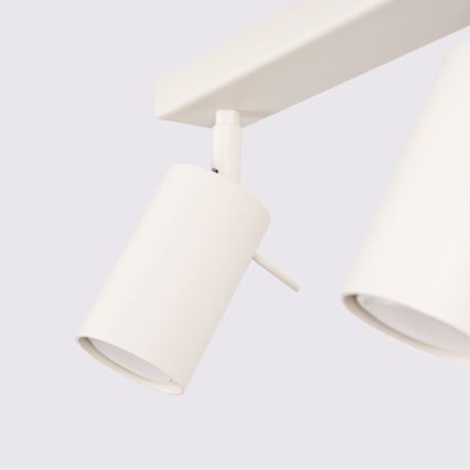 Akcentinis apšvietimas RING 6xGU10/10W/230V kreminė