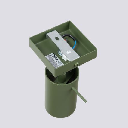 Sieninis akcentinis šviestuvas RING 1xGU10/10W/230V žalia