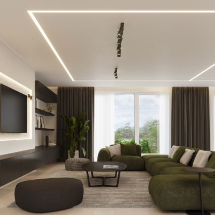 Akcentinis apšvietimas RING 6xGU10/10W/230V žalia