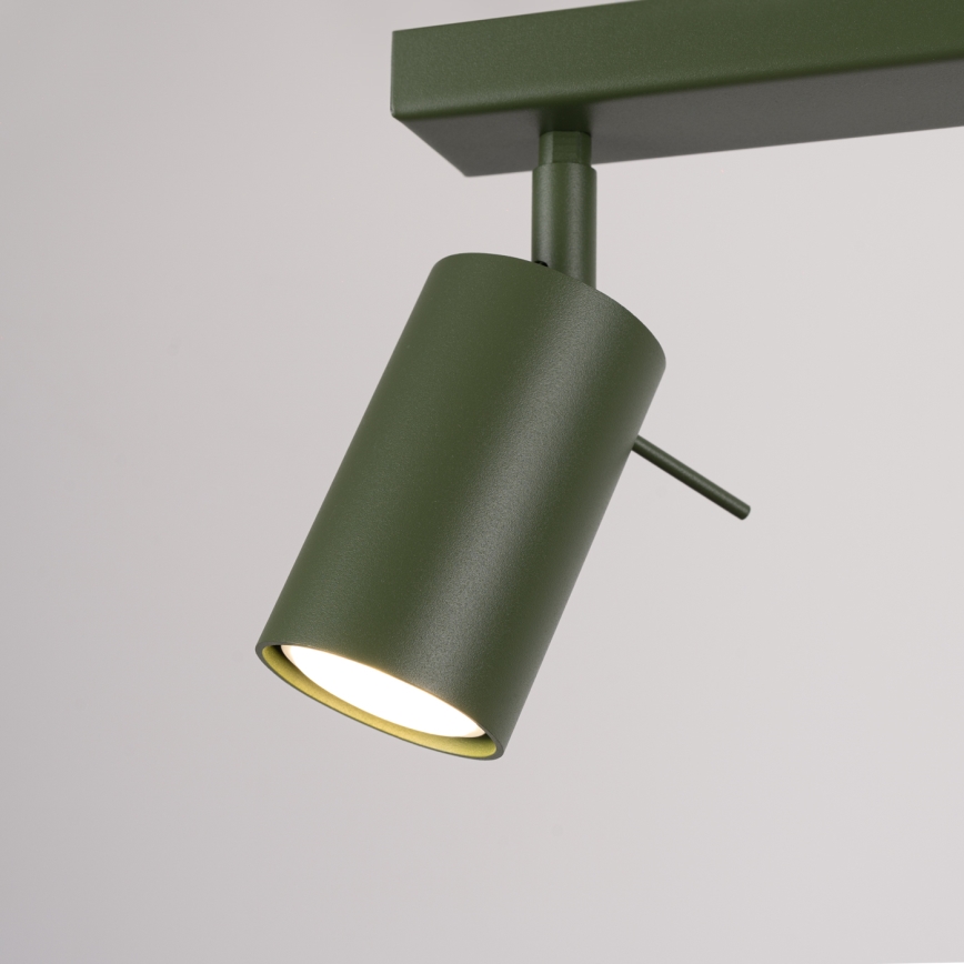 Akcentinis apšvietimas RING 6xGU10/10W/230V žalia