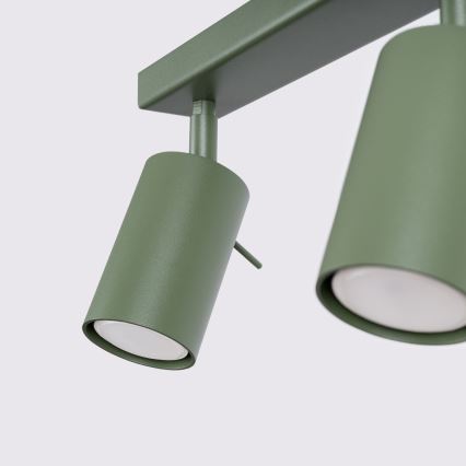 Akcentinis apšvietimas RING 6xGU10/10W/230V žalia