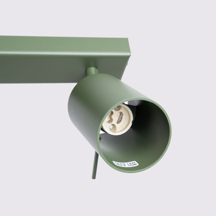 Akcentinis apšvietimas RING 6xGU10/10W/230V žalia