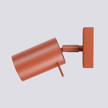 Sieninis akcentinis šviestuvas RING 1xGU10/10W/230V raudona