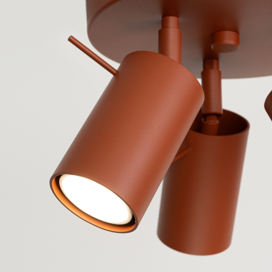 Akcentinis apšvietimas RING 3xGU10/10W/230V raudona