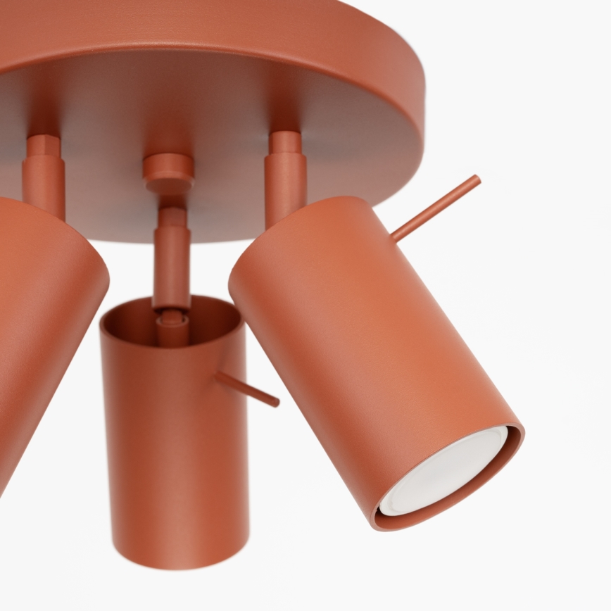 Akcentinis apšvietimas RING 3xGU10/10W/230V raudona