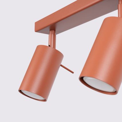 Akcentinis apšvietimas RING 4xGU10/10W/230V raudona