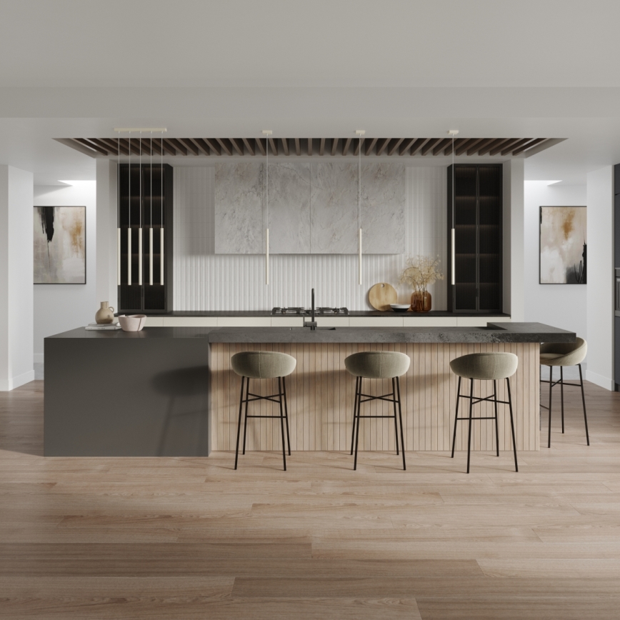 Pakabinamas sietynas PASTELO 1xG9/8W/230V kreminė