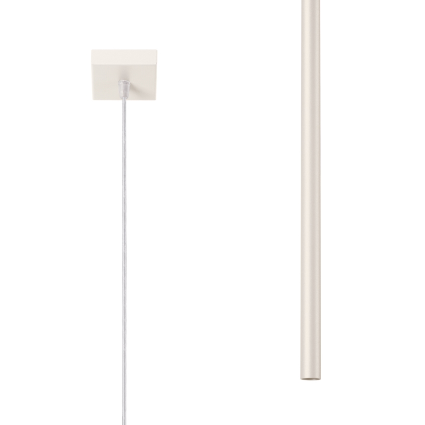 Pakabinamas sietynas PASTELO 1xG9/8W/230V kreminė