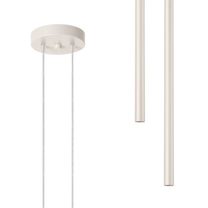 Pakabinamas sietynas PASTELO 2xG9/8W/230V kreminė