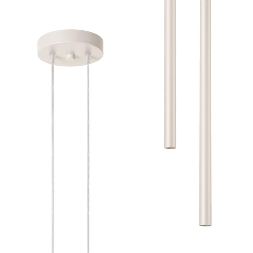 Pakabinamas sietynas PASTELO 2xG9/8W/230V kreminė