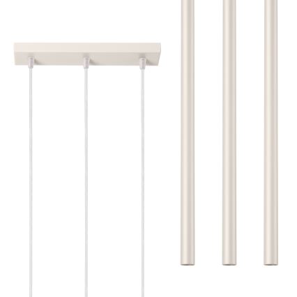 Pakabinamas sietynas PASTELO 3xG9/8W/230V kreminė