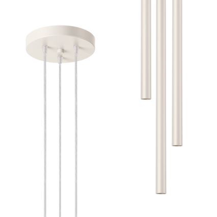 Pakabinamas sietynas PASTELO 3xG9/8W/230V kreminė