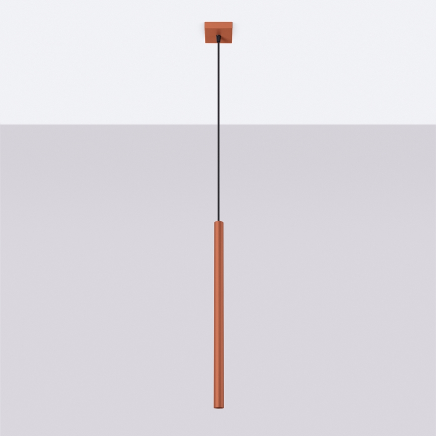 Pakabinamas sietynas PASTELO 1xG9/8W/230V raudona