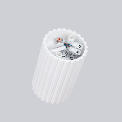 Akcentinis apšvietimas KARBON 1xGU10/10W/230V 10 cm balta