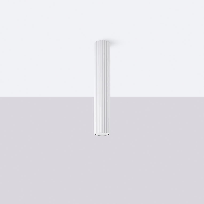 Akcentinis apšvietimas KARBON 1xGU10/10W/230V 40 cm balta