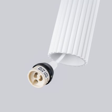 Pakabinamas sietynas KARBON 3xGU10/10W/230V balta