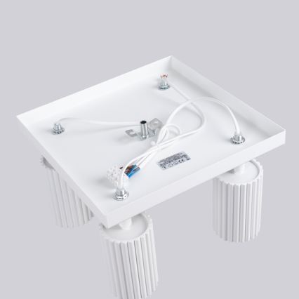 Akcentinis apšvietimas KARBON 4xGU10/10W/230V balta