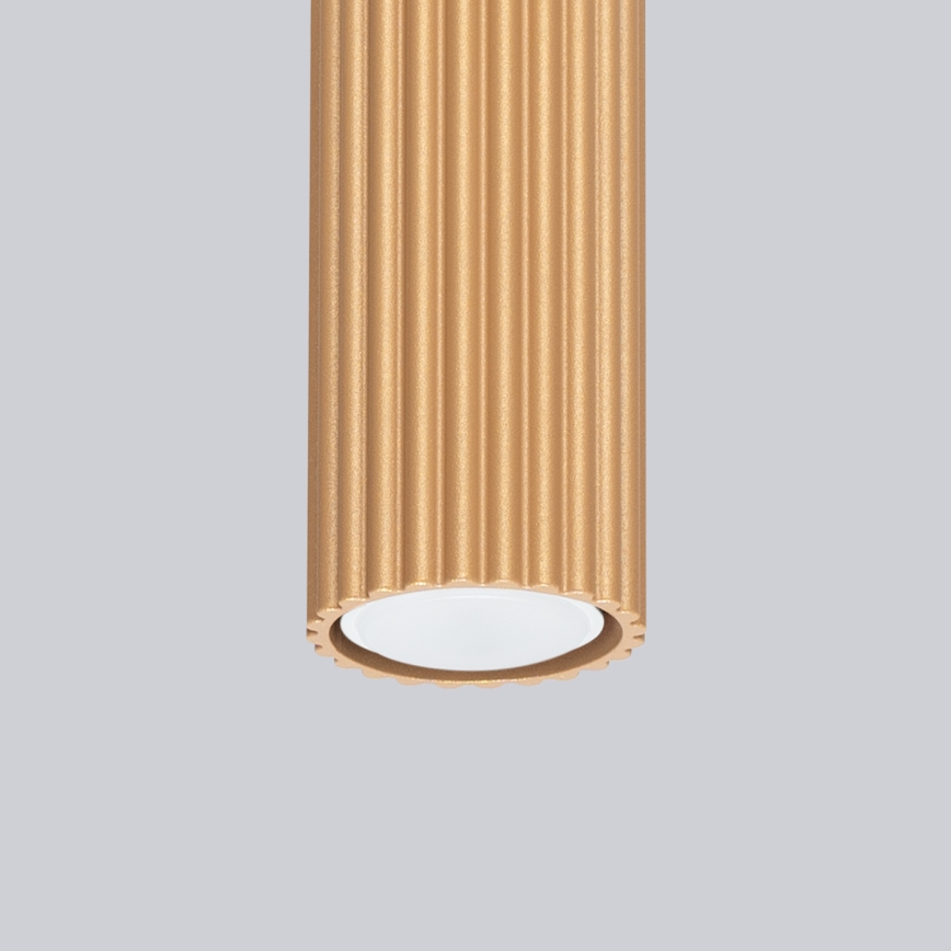Akcentinis apšvietimas KARBON 1xGU10/10W/230V 20 cm auksas